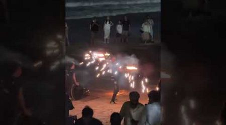 Krabi Ao nang beach fire show #thailandtourism #krabi #phuket #trendingvideo