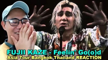 Fujii Kaze - Feelin&#39; Go(o)d - Asia Tour Bangkok Thailand REACTION