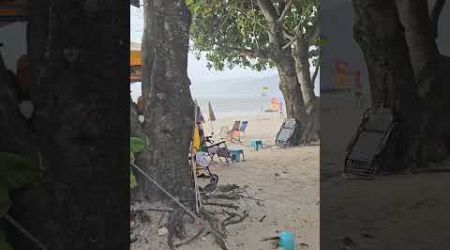 Heavy Rain in Patong Beach, Phuket, Thailand