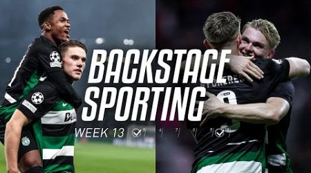 BACKSTAGE SPORTING WEEK 13 | Sporting CP x Man City &amp; SC Braga x Sporting CP