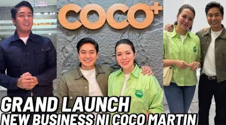 Coco Martin New Business❤️Julia Montes Sinamahan ang Asawa nasi Coco Martin sa Grand Launching