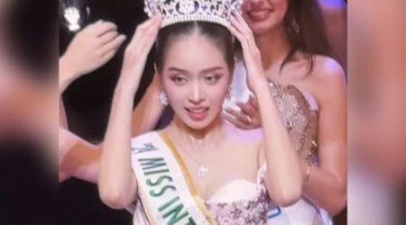 Khoảnh khắc Thanh Thuỷ đăng quang Miss International 2024 với những giọt nước mắt đầy tự hào