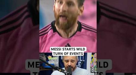 Messi scored and goalkeeper is furious, a breakdown #messi #football #mls #soccer #sports