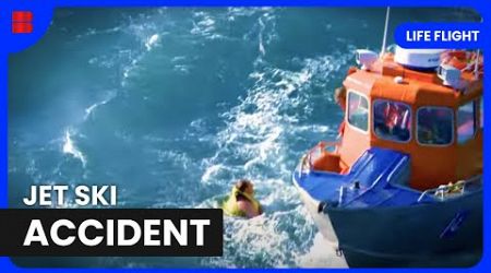 Jet Skier Lost at Sea - Life Flight - Medical Documentary