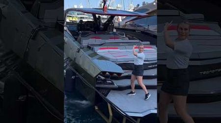 Conor McGregor Lamborghini Yacht Docking 