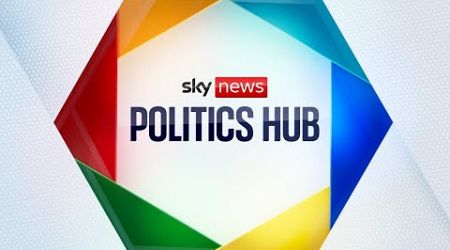 Politics Hub | Sophy Ridge is joined by the Bishop of Stepney as Archbishop of Canterbury resigns