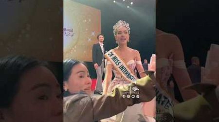 Dì Dung gặp Hoa Hậu Thanh Thủy sau Chung kết Miss International 2024 Hoa Hậu Quốc Tế 2024 #J4F