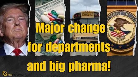 Trump Promises Major Changes: DOJ, Education, Big Pharma in the Crosshairs