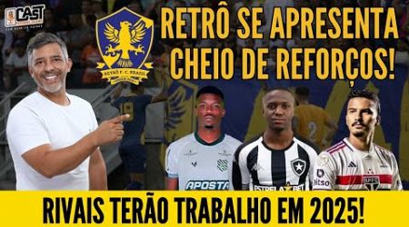 RETRÔ SE APRESENTA CHEIO DE NOVIDADES PARA 2025! SPORT, NÁUTICO E SANTA QUE SE CUIDEM! CASTFC!