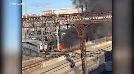 Separate Bronx fires wreck travel for Amtrak riders