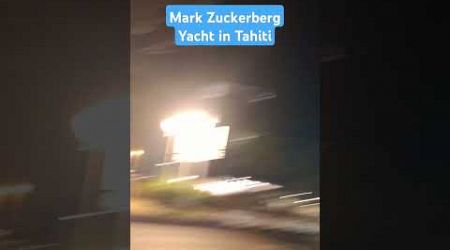 Mark Zuckerberg Yacht #markzuckerberg #facebook