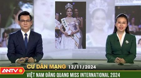 Hoa hậu Thanh Thủy của Việt Nam đăng quang Miss International 2024 | Cư dân mạng | ANTV