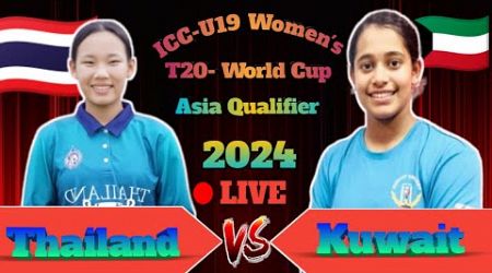 Thailand vs Kuwait ICC women&#39;s t20 world cup Asia qualifier 2024