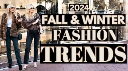 The Most Wearable Fall and Winter Fashion Trends 2024 | Fashion Over 40