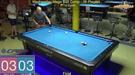 Wednesday Mega 8 Ball Competition : 13/11/24