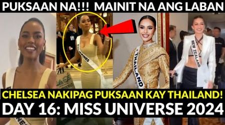 TINODO NA! Chelsea Manalo NAKIPAG PUKSAAN kay Thailand Victoria Velasquez Vincent Miss Universe 2024