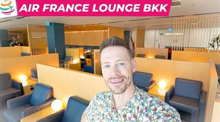 Air France Business Class Lounge Bangkok Suvarnabhumi Airport | YourTravel.TV