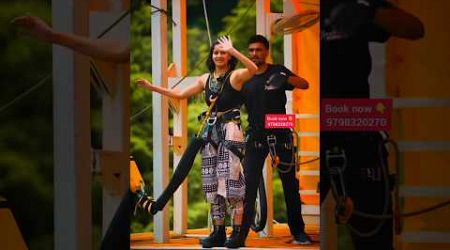 Rishikesh Solo Bungee jumping #jump #trending #shorts #adventure #love #trending #sport #travel