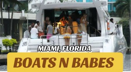 BOATS N BABES Waves and Rave Miami#trending #miami #party #summer #fun #hauloverinlet