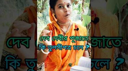 দেবদেবীর পূজাতে কি তুলসীপত্র চলে? 