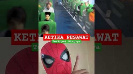 KETIKA ATAP PESAWAT TERKOYAK #science #physics #education @zackdfilms