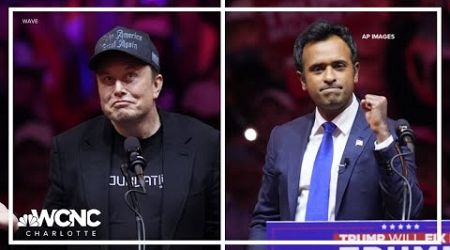 Elon Musk, Vivek Ramaswamy to lead Trump&#39;s &#39;Department of Government Efficiency&#39;