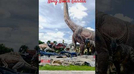 Nong Nooch Garden #pattaya #travelthailand #travelwithkids #dinosaurs #jurassicpark