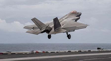 Every kind of F-35 has now seen combat after a carrier-based stealth fighter struck the Houthis