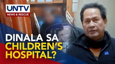 Apollo Quiboloy, dinala sa isang children’s hospital sa QC para sa medical tests