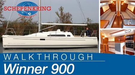 Winner 900 for sale | Yacht Walkthrough | @ Schepenkring Lelystad | 4K