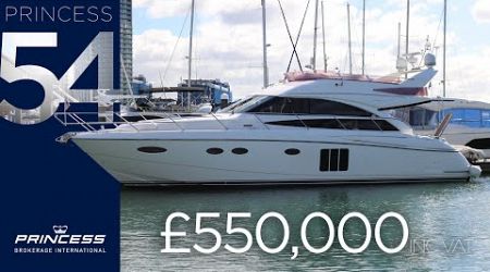 2011 Princess 54 &#39;Easy Tiger&#39; FOR SALE NOW in Southampton, UK