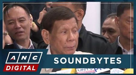 &#39;Bayaran nila&#39;: Duterte laments cost of travel to attend hearing | ANC