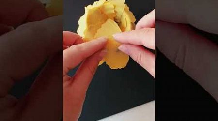 DIY Leaves create flowers 