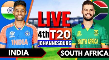 India vs South Africa, 4th T20 | Live Cricket Match Today | IND vs SA Live Match Today | IND Batting