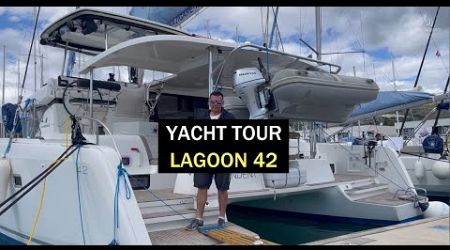 Yacht Tour - Lagoon 42. Nasz jacht szkoleniowy!