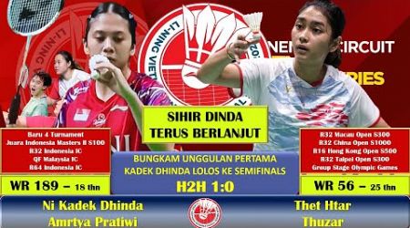 KADEK DHINDA A. PRATIWI VS THET H. THUZAR | VIETNAM INTERNATIONAL SERIES 2024 WS QUARTERFINALS