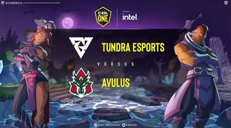 [Bahasa Indo] Tundra vs AVULUS - ESL ONE Bangkok WEU Close Qualifier @VEENOMONDOTA