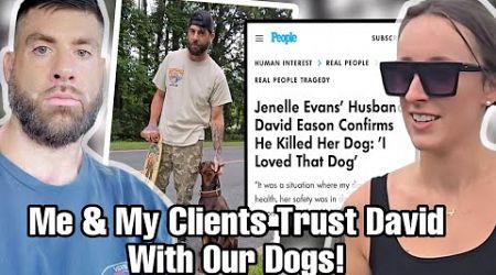 David Eason&#39;s Girlfriend Owns Dog Sitting Business, Defends Him Against Animal Cruelty Claims After