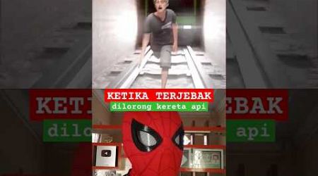 KETIKA KAMU TERJEBAK DI LORONG KERETA API #physics #education #science @zackdfilms