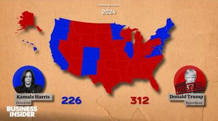 How The US Voted In Every Election, From George Washington To Donald Trump | Business Insider