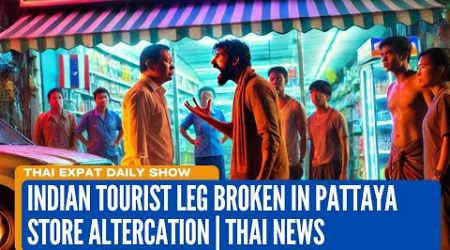 Pattaya Store Altercation Leaves Indian Tourist with Broken Leg! | Thai News