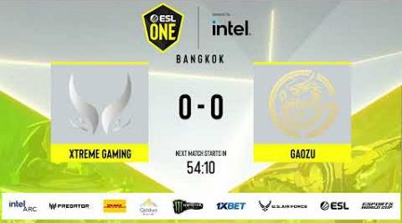 LIVE: Xtreme Gaming vs. Gaozu - ESL One Bangkok 2024 CN Closed Qualifiers - Stream A