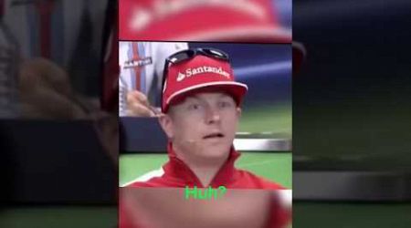 Kimi Couldn&#39;t Hear The Question #f1 #popular #shorts #viral #kimiraikkonen