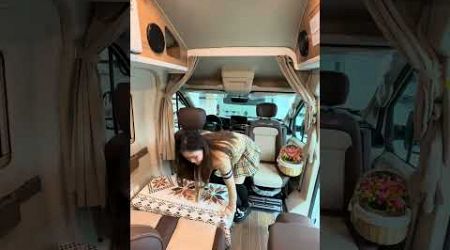 #How cool is it to live in an RV #Travel in an RV #Lao Mo&#39;s RV Diary #shorts