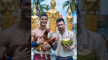 Ronaldo and Messi visit Thailand ✌