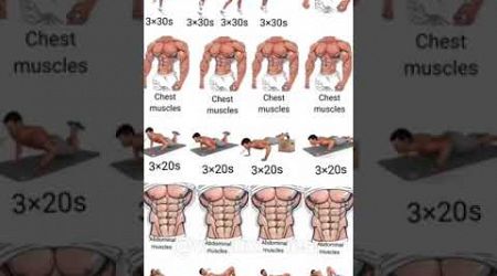 How to six pack and chet workout