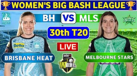 Brisbane Heat Women vs Melbourne Stars Women, 30th T20 | MLSW vs BHW Live Score &amp; Commentary WBBL