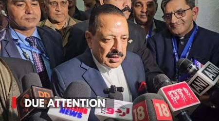 J&amp;K and Its Resources Finally Receiving Due Attention Under Modi Government: Dr Jitendra Singh