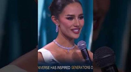 WOW! Miss Thailand Nailed Final Top 5 Q&amp;A Portion Miss Universe 2024