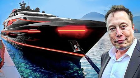 FINALLY! Elon Musk&#39;s $700 Million SUPER Yacht FINALLY Hit The Market!